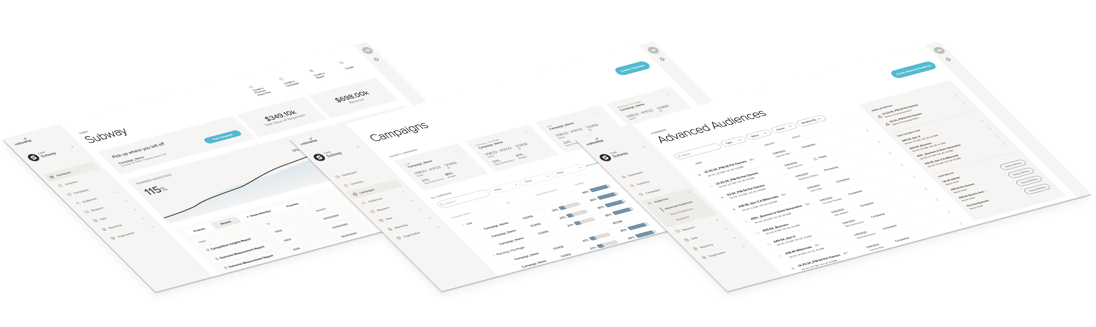 SaaS Platform UX Design